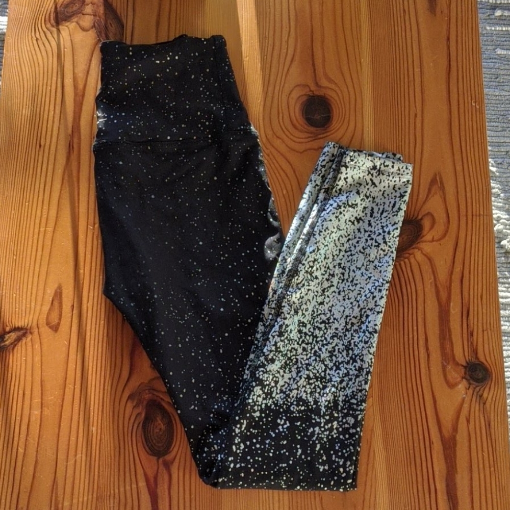 SOLD Beyond Yoga shimmer-ombre leggings